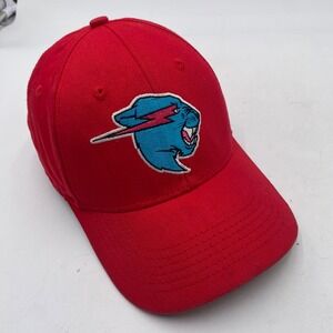 MrBeast Embroidered Red Baseball Cap Snapback Adjustable  Adult cleaned VGC